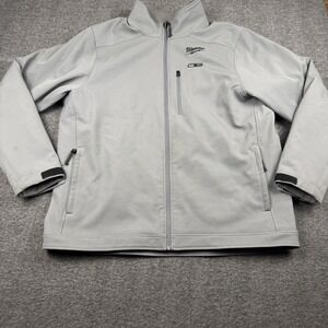 Milwaukee M12 Heated Jacket Mens 2XL Toughshell Gray No Battery No Charger